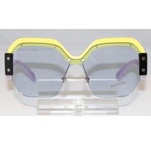 Miu Miu Yellow and Purple Sunglasses